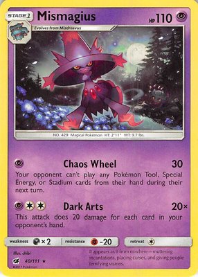Mismagius, SM - Crimson Invasion