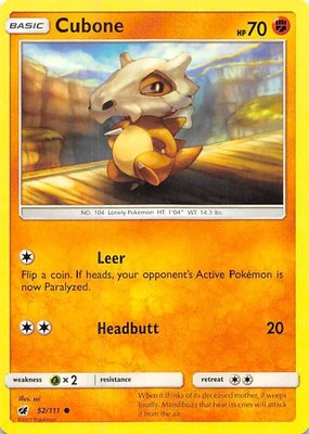 Cubone, SM - Crimson Invasion