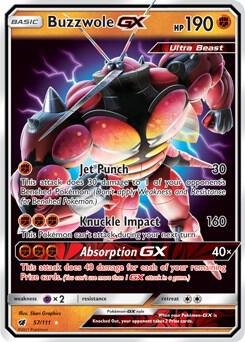 Buzzwole GX, SM - Crimson Invasion
