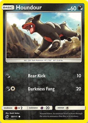 Houndour, SM - Crimson Invasion