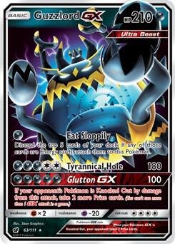 Guzzlord GX, SM - Crimson Invasion