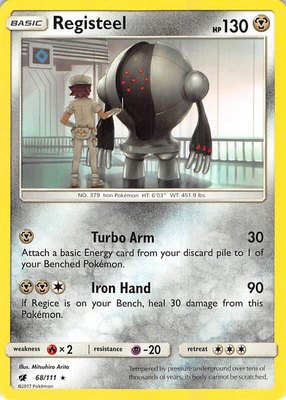 Registeel, SM - Crimson Invasion