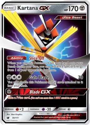 Kartana GX, SM - Crimson Invasion