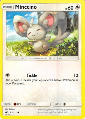 Minccino, SM - Crimson Invasion