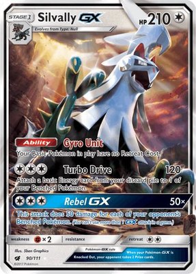 Silvally GX, SM - Crimson Invasion