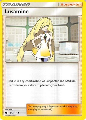 Lusamine, SM - Crimson Invasion