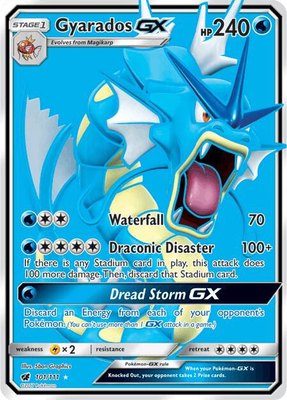 Gyarados GX (Full Art), SM - Crimson Invasion