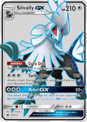 Silvally GX (Full Art), SM - Crimson Invasion