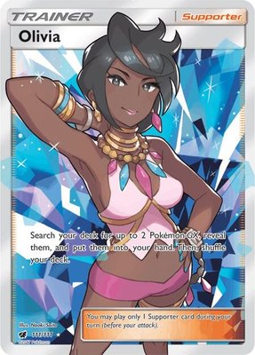 Olivia (Full Art), SM - Crimson Invasion