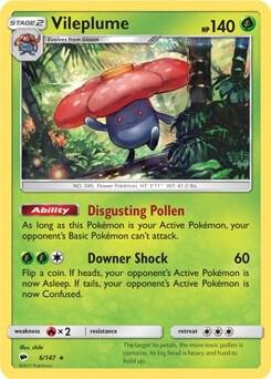 Vileplume (Prerelease Kit Exclusive), Deck Exclusives