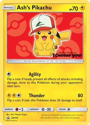 Ash's Pikachu, SM Promos