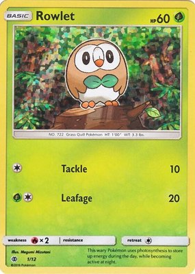 Rowlet, McDonald's Promos 2017