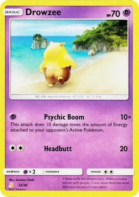 Drowzee, SM Trainer Kit: Lycanroc & Alolan Raichu
