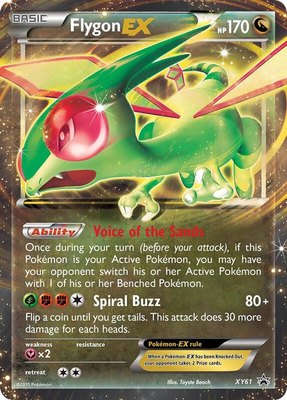 Flygon EX (XY Black Star Promo), Jumbo Cards