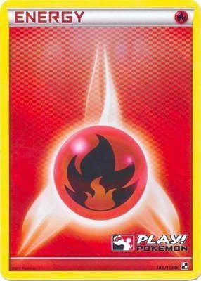 Fire Energy (Play! Pokemon), League & Championship Cards