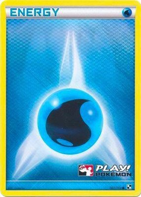 Water Energy (Play! Pokemon), League & Championship Cards