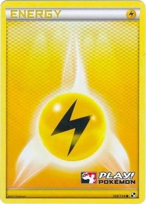 Lightning Energy (Play! Pokemon), League & Championship Cards
