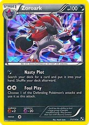 Zoroark (Cracked Ice Holo), Blister Exclusives