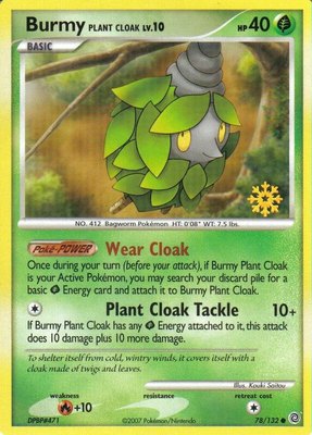 Burmy (Plant Cloak), Countdown Calendar Promos
