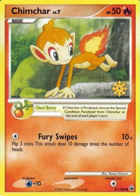 Chimchar, Countdown Calendar Promos