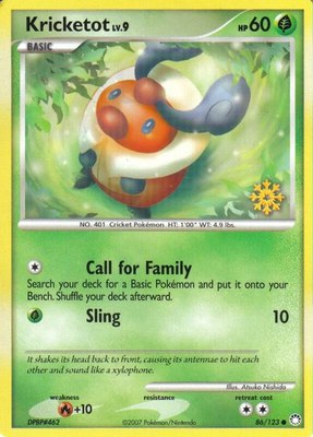 Kricketot, Countdown Calendar Promos