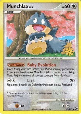 Munchlax, Countdown Calendar Promos