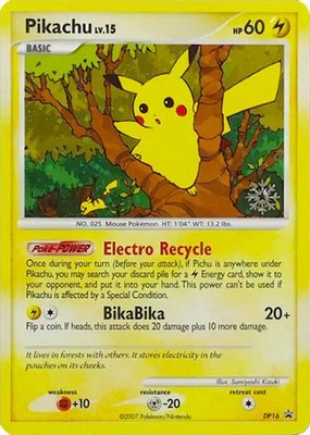 Pikachu, Countdown Calendar Promos