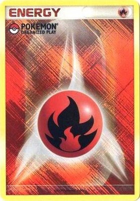 Fire Energy (2009 Unnumbered POP Promo) from League & Championship Cards