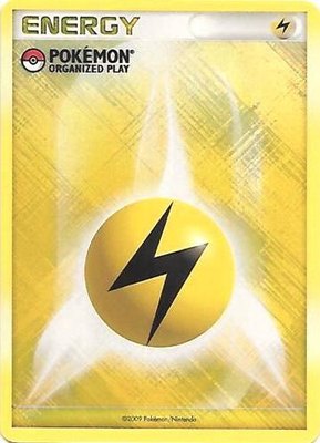 Lightning Energy (2009 Unnumbered POP Promo), League & Championship Cards