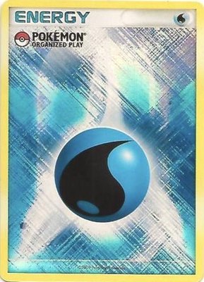 Water Energy (2009 Unnumbered POP Promo), League & Championship Cards