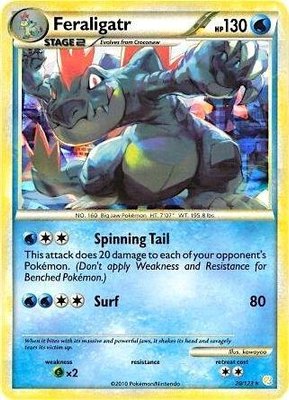 Feraligatr (Cracked Ice Holo), Deck Exclusives