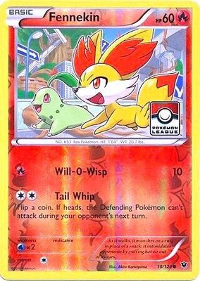 Fennekin (Pokemon League), League & Championship Cards