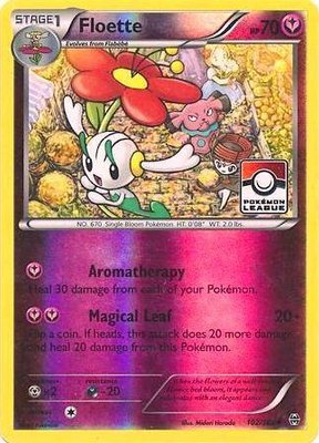 Floette (Pokemon League), League & Championship Cards
