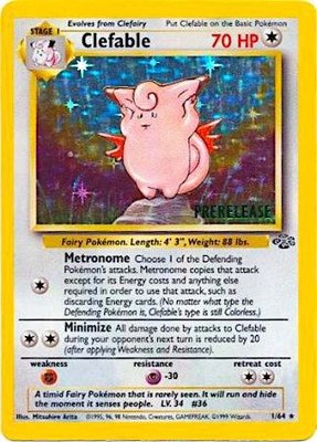 Clefable, WoTC Promo
