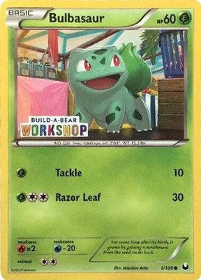 Bulbasaur (Build-A-Bear Workshop Exclusive), Miscellaneous Cards & Products