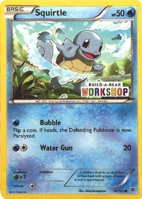 Squirtle (Build-A-Bear Workshop Exclusive), Miscellaneous Cards & Products
