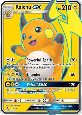 Raichu GX, SM Promos