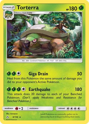 Torterra, SM - Ultra Prism
