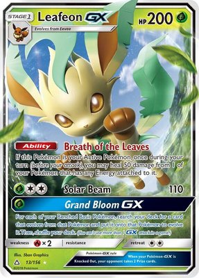 Leafeon GX, SM - Ultra Prism