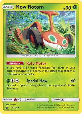 Mow Rotom, SM - Ultra Prism