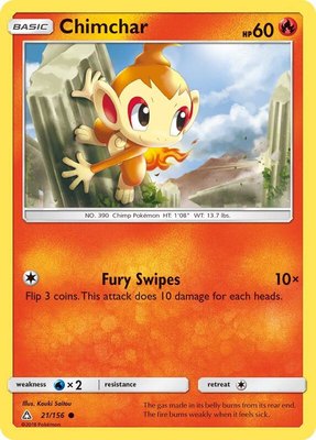 Chimchar (21), SM - Ultra Prism