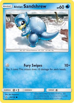Alolan Sandshrew, SM - Ultra Prism