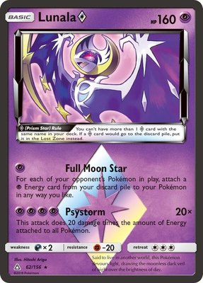 Lunala Prism Star, SM - Ultra Prism