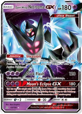 Dawn Wings Necrozma GX, SM - Ultra Prism