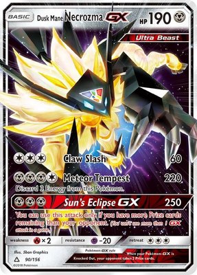 Dusk Mane Necrozma GX, SM - Ultra Prism