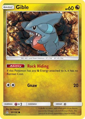 Gible (97), SM - Ultra Prism