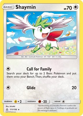 Shaymin (111), SM - Ultra Prism
