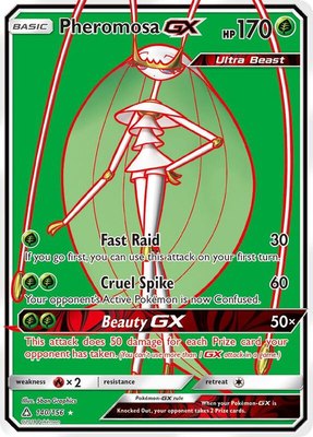Pheromosa GX (Full Art), SM - Ultra Prism