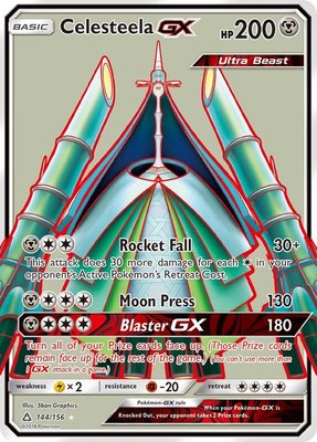 Celesteela GX (Full Art), SM - Ultra Prism