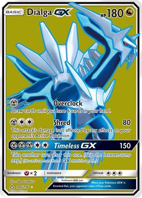 Dialga GX (Full Art), SM - Ultra Prism